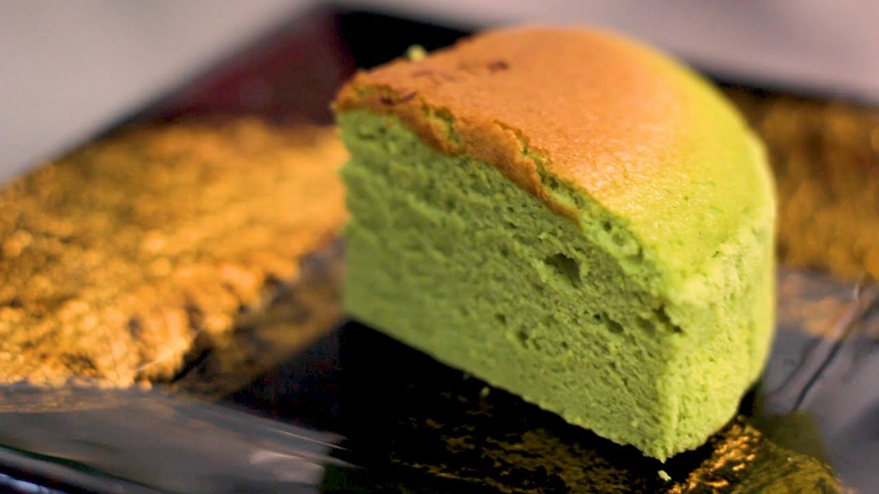 Japanese Matcha Cheesecake