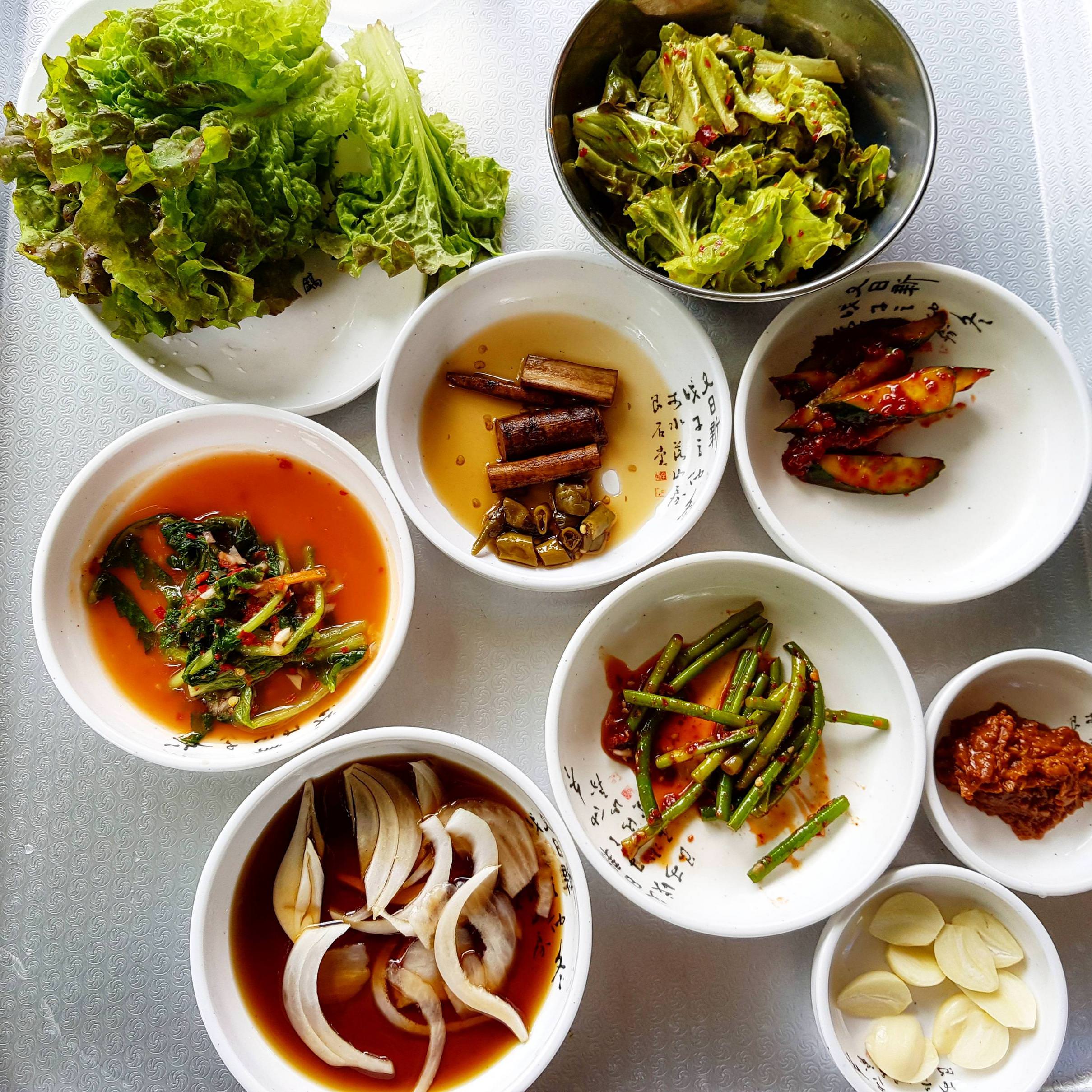 Korean Banchan Side Dishes