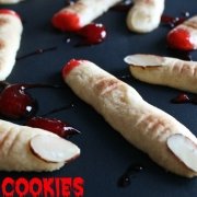 Halloween Severed Finger Cookies