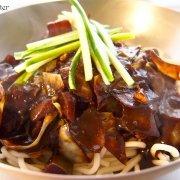 Korean Black Bean Noodles 자장면